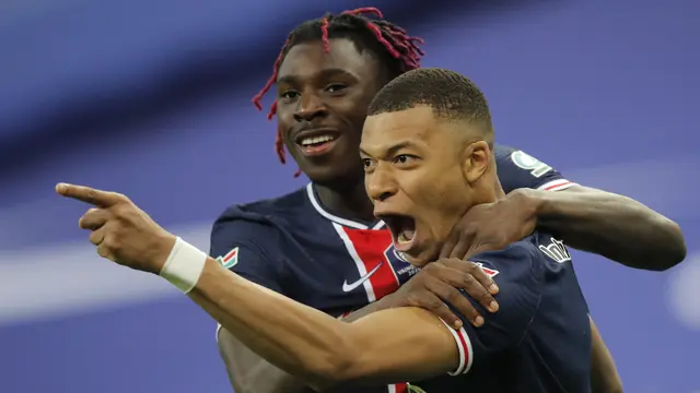Selebrasi Kemenangan PSG