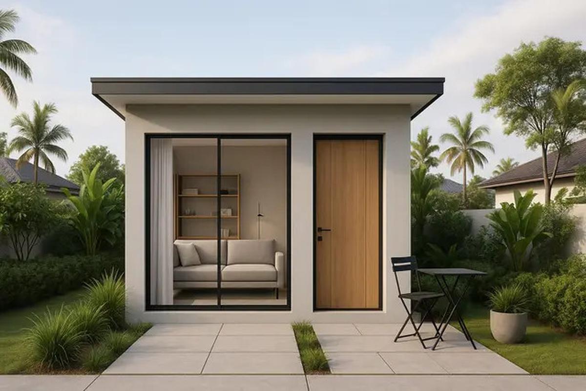 8 Desain Rumah Kecil 4x6 Mewah Estetik Kontemporer di 2025, Ini Model yang Cocok untuk Pasutri Muda