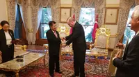 Pertemuan bilateral Presiden Turki Recep Tayyip Erdogan dengan Wakil Presiden M. Jusuf Kalla di Istana Mabeyn Istanbul. (Dok Setwapres)