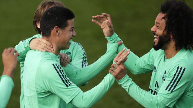 Hadapi City, Pemain Real Madrid Penuh Tawa Saat Latihan