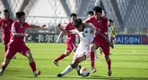 Berakhir sudah perjalanan Timnas Indonesia U-17 di ajang Piala Asia U-17 2025. Skuad Garuda Muda harus tersingkir di perempat final, setelah kalah telak dari Korea Utara. (Dok. PSSI)