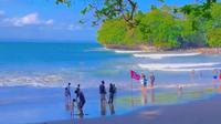 Pantai Batu Karas di Pangandaran Jawa Barat. (Dok: IG @de2_nurhidayat https://www.instagram.com/reel/C9YbV0jyKOy/?igsh=MXI3ODZzbGgwNWxqaw==)