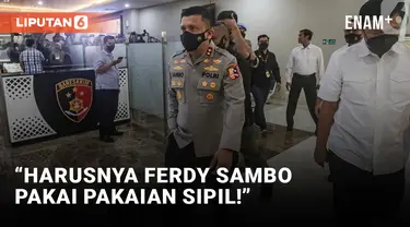 Ferdy Sambo Kenakan Seragam Dinas Saat Diperiksa, Pengacara Brigadir J Geram