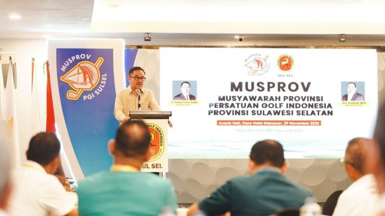 Sekda Sulsel Dorong PGI Jadi Motor Regenerasi Atlet dan Daya Tarik Wisata