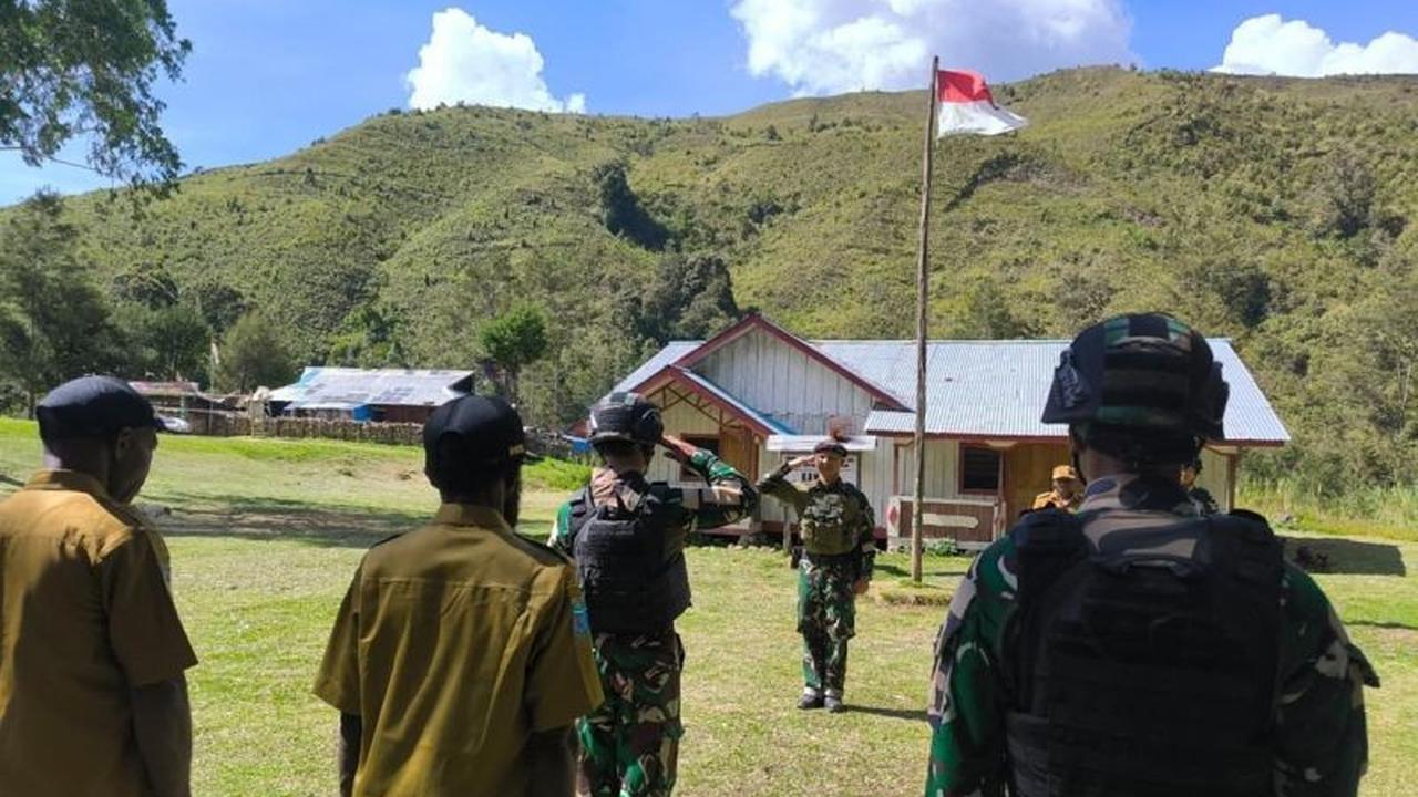 Satgas Yonif 511/DY Perkuat Komitmen ASN Lanny Jaya Cinta NKRI dalam Peringatan Hari Integrasi Papua