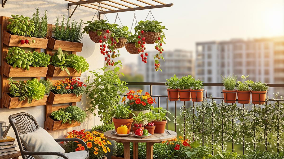 Tips Berkebun di Balkon Rumah agar Tetap Subur, Rapi dan Nyaman Meski Lahan Terbatas