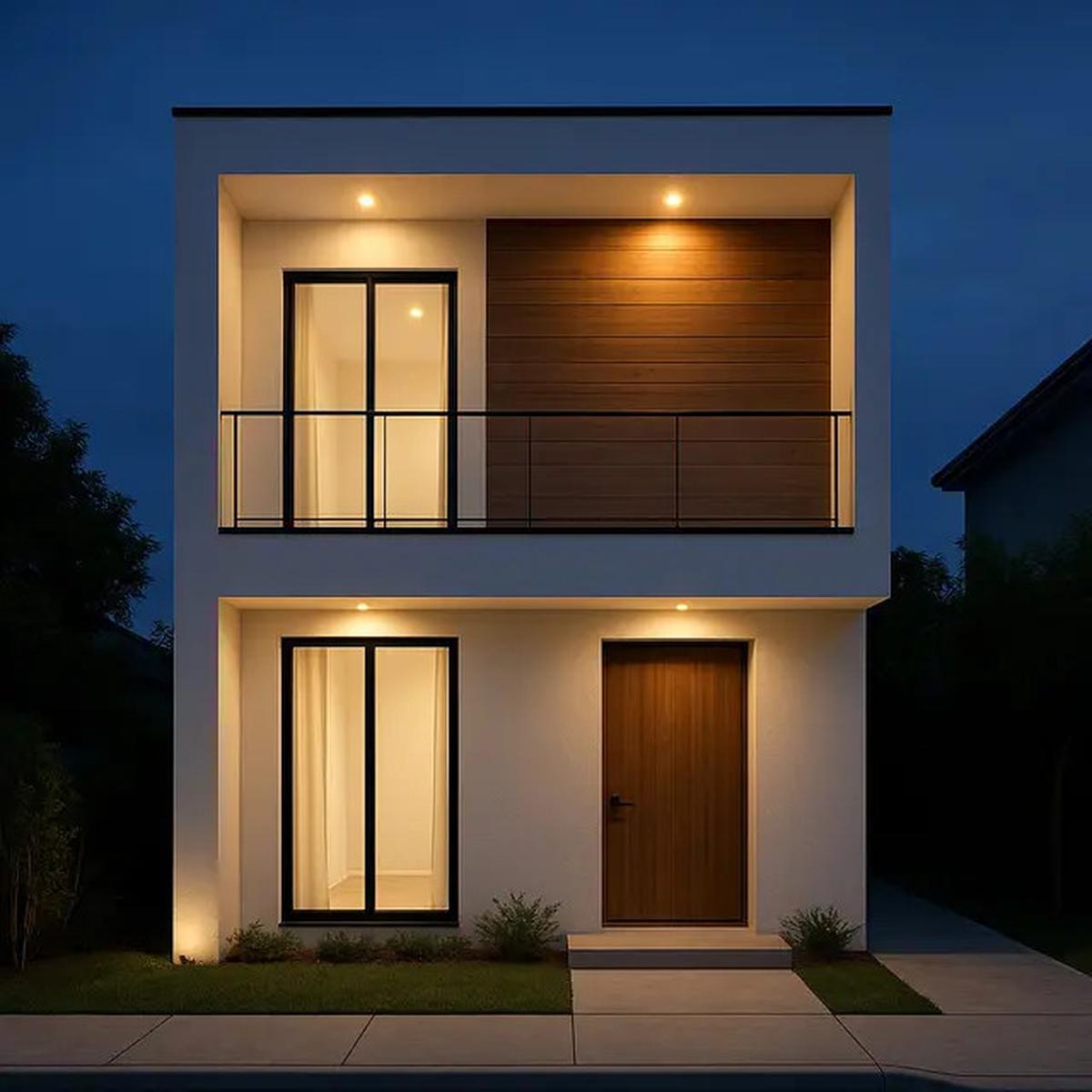 7 Desain Rumah Ukuran 8x9 Tampak Depan yang Modern dan Estetik