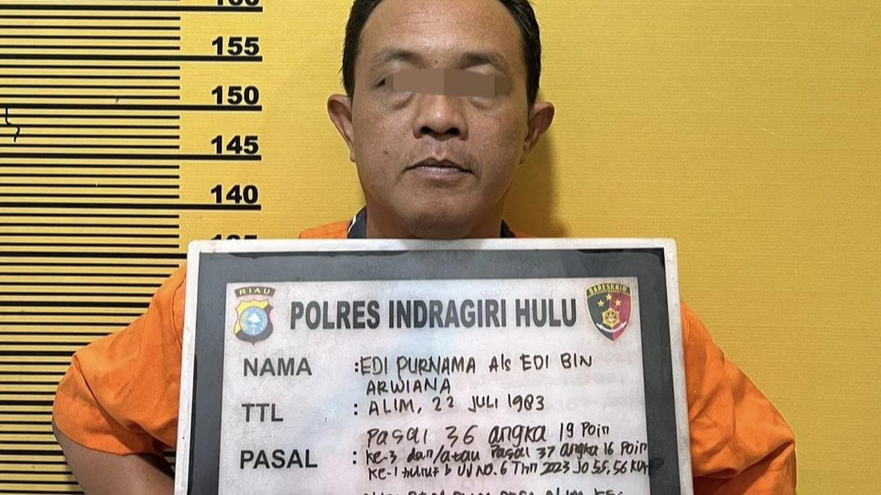 Kronologi Kepala Desa Inhu Nekat Jual Hutan Berujung Ditangkap Polisi