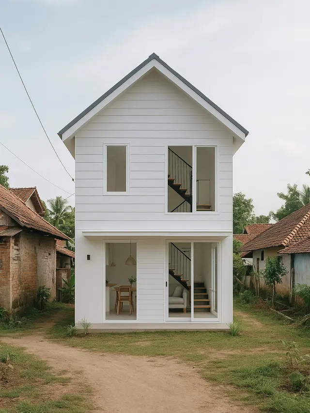 Rumah Scandinavian yang Cocok Dibangun di Kampung