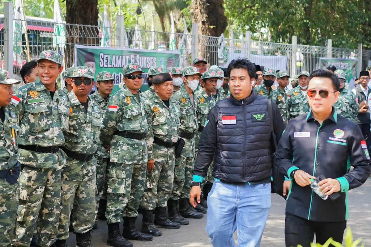 Badan Otonom PKB, DKN Garda Bangsa memastikan siap pasang badan untuk melindungi partainya dari segala bentuk serangan (Istimewa)