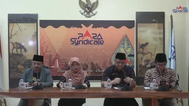 PARA Syndicate menggelar forum diskusi bertajuk "Ganjar Rebound, Elektabilitas Merangkak Naik, Apakah Jokowi Melirik?" yang berlangsung di Jakarta Selatan, Senin (28/8/2023).