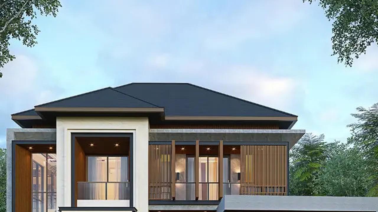 Model Rumah Terbaru 2025 dengan 2 Pintu yang Minimalis dan Modern