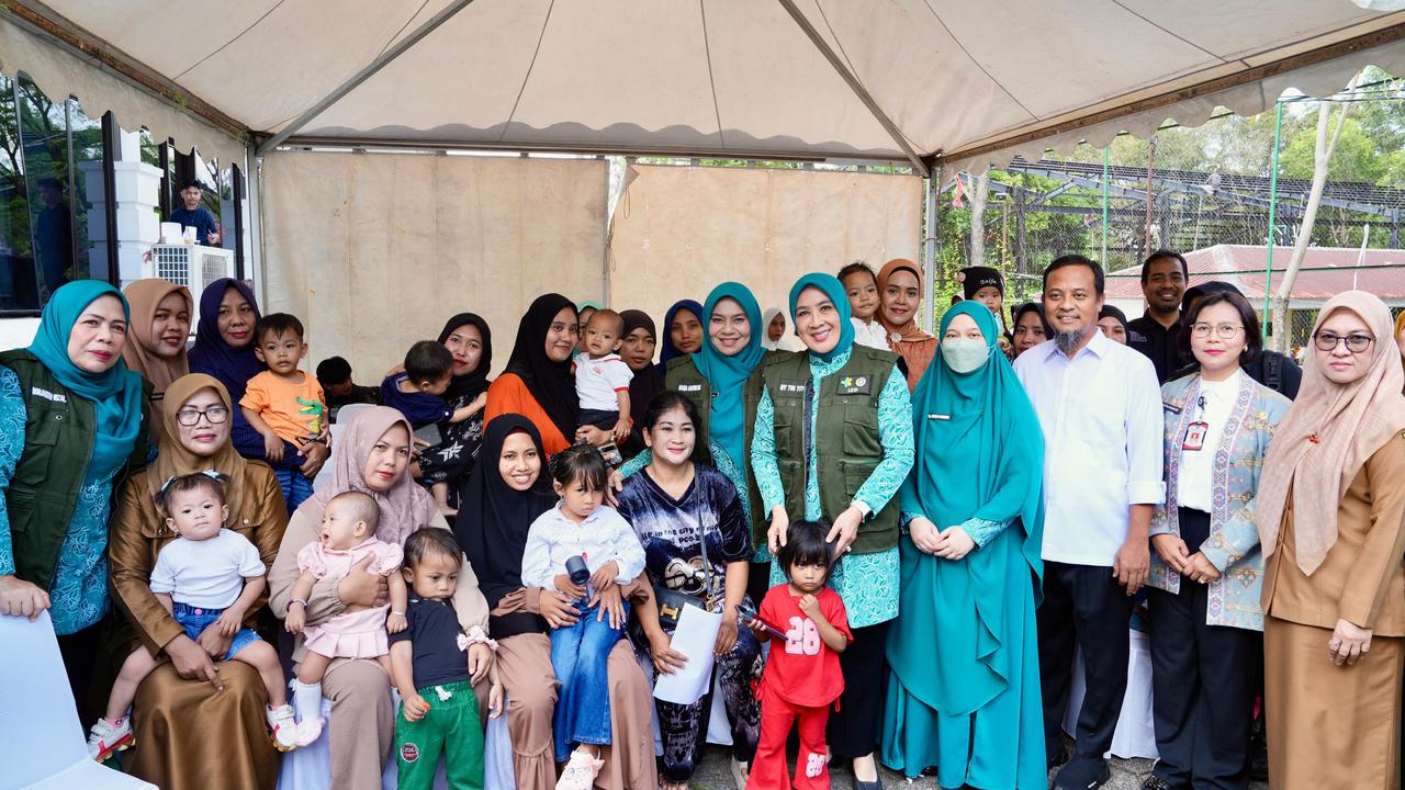 Ketua Umum TP PKK Ajak Warga Sulsel Tingkatkan Imunisasi Anak demi Generasi Sehat