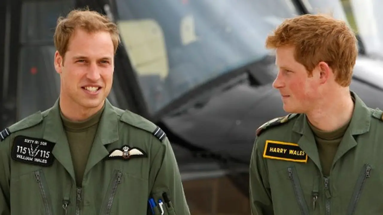 Pangeran William dan Pangeran Harry