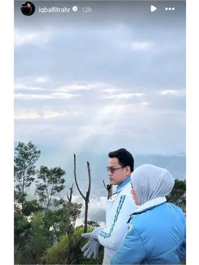 6 Potret Babymoon Nadya Mustika dan Suami ke Dieng, Baby Bump Mulai Terlihat