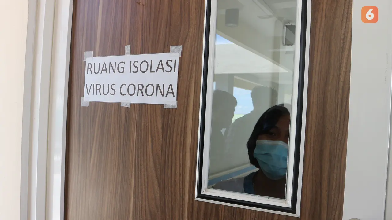 ruang isolasi covid-19 di RS Undata Palu