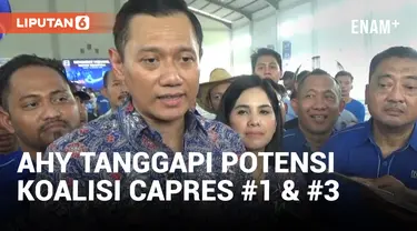 AHY Komentari Wacana Koalisi Kubu Anies dan Ganjar