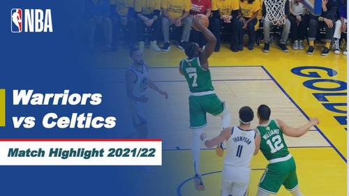 VIDEO: Laga Seru, Golden State Warriors Raih Kemenangan Melawan Boston Celtics di Gim Kedua Final NBA 2022