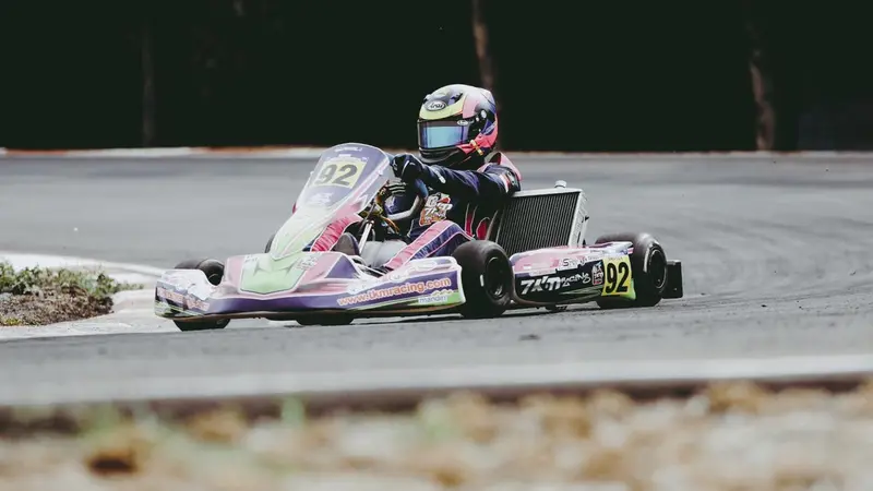 Pegokart cilik Joanz Jironovara