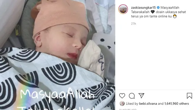 Zaskia Sungkar (Foto: Instagram/@zaskiasungkar15)