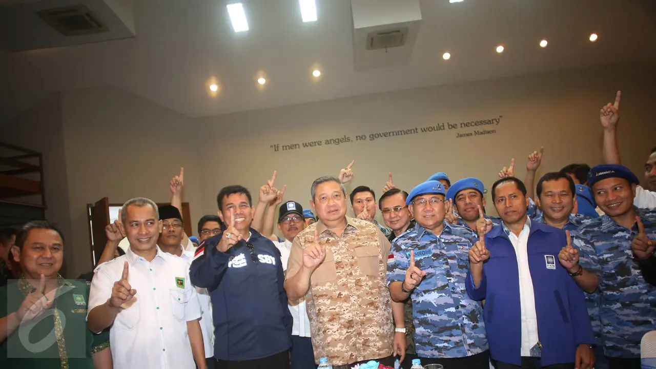 SBY bertemu dengan perwakilan empat partai pengusung AHY - Sylviana Murni