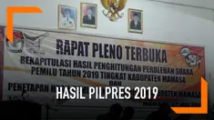Jokowi-Ma'ruf berhasil melakukan sapu bersih terhadap 17 kecamatan di Kabupaten Mamasa, Sulawesi Barat.