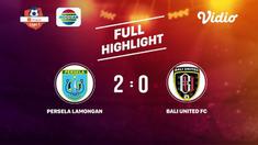 Laga lanjutan Shopee Liga 1, Persela Lamongan VS Bali United FC berakhir  2-0
#shopeeliga1 #Persela Lamongan #Bali United FC