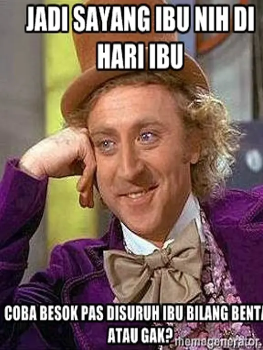 Coba besok pas disuruh ibu. (Memegenerator.net)