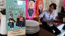 Sebuah menu menawarkan makanan taco bernama El Trumpo dan Rocket Man di sebuah restoran di Singapura, 7 Juni 2018. Makanan itu memanfaatkan momentum pertemuan Donald Trump dan Pemimpin Korea Utara Kim Jong-un di Singapura 12 Juni nanti (AFP/ROSLAN RAHMAN)