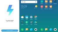 Tampilan dari MIUI 9