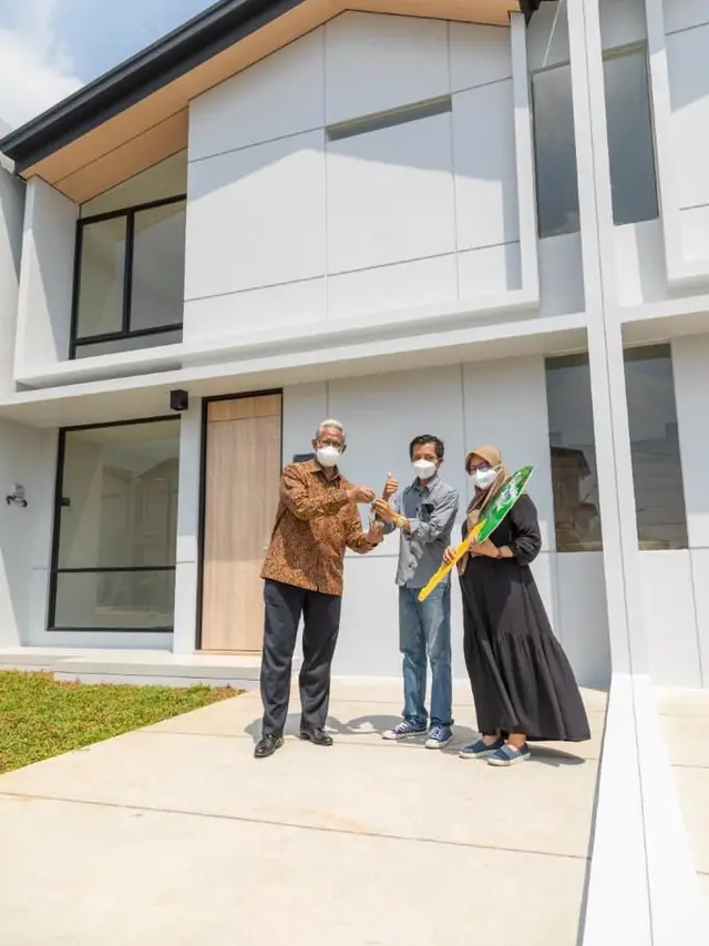 Perumahan modern Rolling Hills Karawang mulai melakukan serah terima unit rumah kepada konsumen. (Dok MPU)