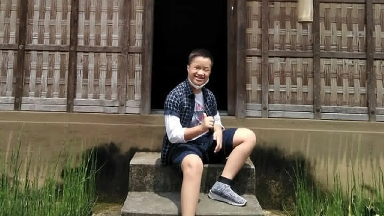 Wahyu Nizam Arden Abhista penyandang Down syndrome asal Malang. Foto: Dok. Pribadi.