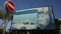 Peringatan meninggalnya Arafat tidak dilangsungkan di Gaza sejak 2007, pasca-6 pendukung Fatah tewas dalam bentrokan dengan Hamas. (BBC)