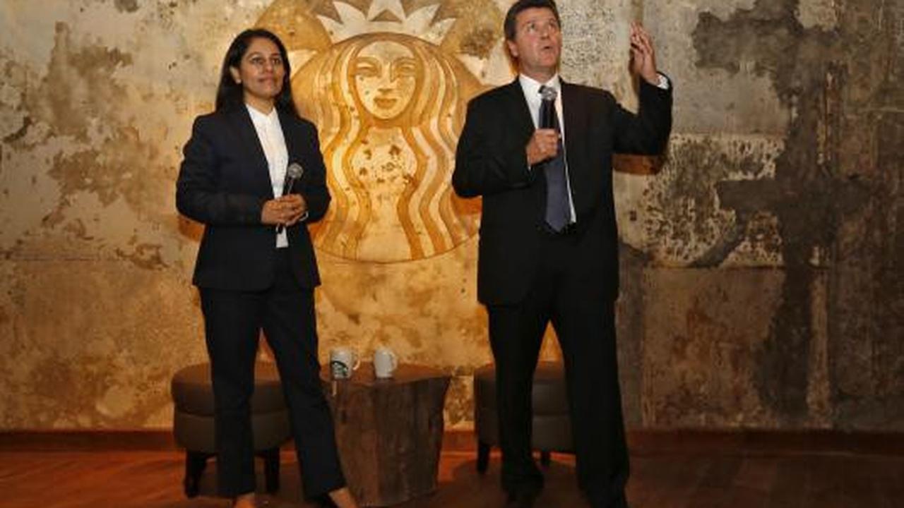 Kafe Starbucks pertama di New Delhi diresmikan