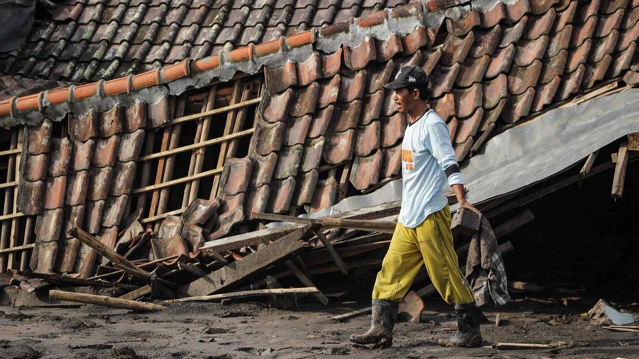 FOTO: Dua Dusun di Supiturang Alami Kerusakan Terparah Usai Erupsi Semeru