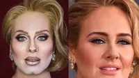 Alexis Stone bertransformasi menjadi Adele (Dok.Instagram/@alexisstone/https://www.instagram.com/p/BpH75ZxH1A3/?utm_source=ig_embed&utm_campaign=embed_video_watch_again/Komarudin)