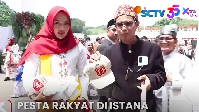 Isi Souvenir HUT RI ke-80 di Istana