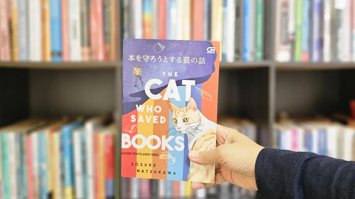 Review Buku Novel The Cat who Saved Books (Kucing Penyelamat Buku)