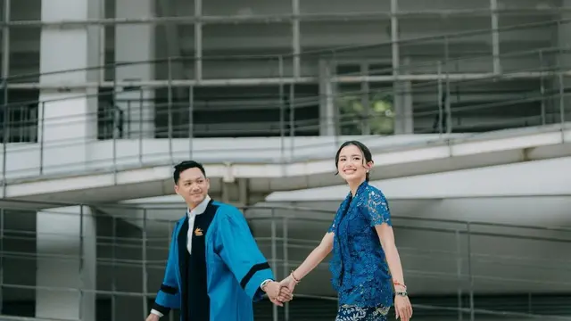 Inspirasi kebaya brokat lengan pendek (credit: instagram/prisia)