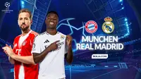Link Live Streaming Liga Champions: Bayern Munchen Vs Real Madrid