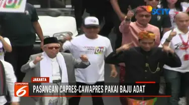 Hari pertama kampanye Pemilu 2019 disemarakkan dengan karnaval dan deklarasi kampanye damai.