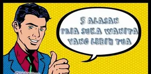 Alasan Pria Suka Wanita Lebih Tua