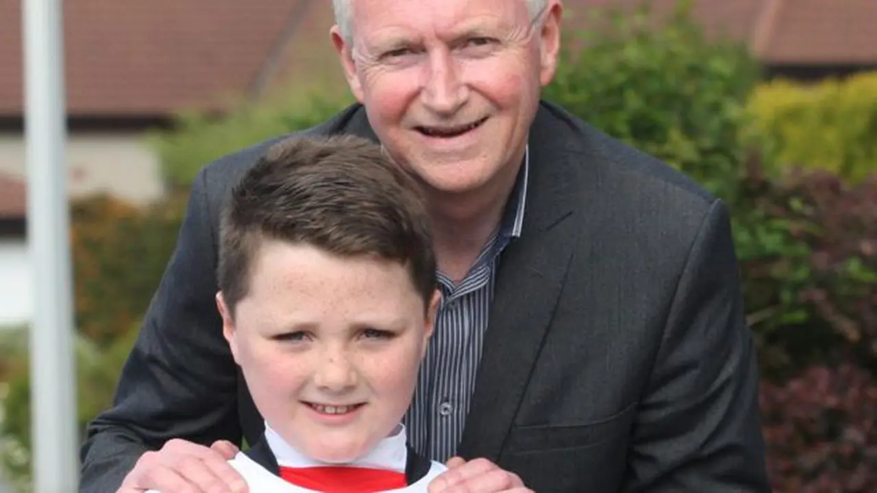 Ewan McKenzie dan Direktur Klub Kenny Cameron
