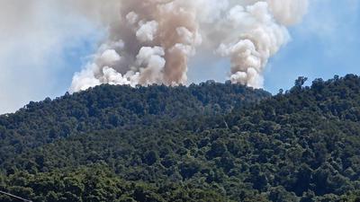 Kebakaran Hutan Melanda Gunung Latimojong, Jalur Pendakian Rante Mario Ditutup
