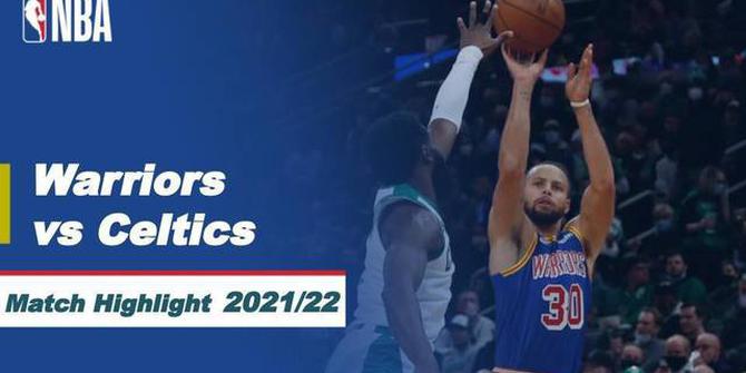 VIDEO: Highlights NBA, Boston Celtics Dipermalukan Tamunya Golden State Warriors 111-107