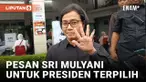 Sri Mulyani Ungkap Pesan untuk Presiden Terpilih Seusai Nyoblos di Pondok Aren
