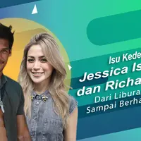 Menilik isu kedekatan Jessica Iskandar dan Richard Kyle. (Foto: Nurwahyunan/Bintang.com Instagram/richo_kyle Desain: Nurman Abdul Hakim/Bintang.com)