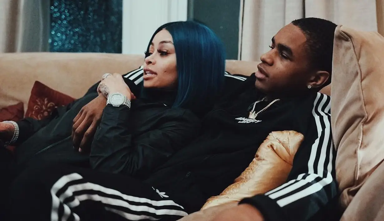 Blac Chyna dan YBN Almighy Jay miliki perbedaan usia yang cukup jauh yakni 12 tahun. (instagram/ybnalmightyjay)