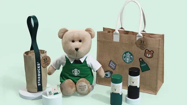 Starbucks di Indonesia Merilis Merchandise Ultah ke-21 Edisi Terbatas