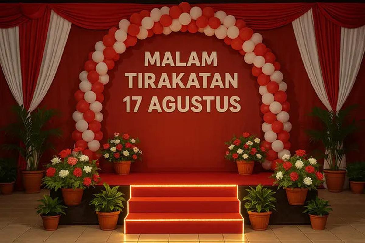 10 Ide Dekorasi Panggung untuk Malam Tirakatan 17 Agustus 2025, Menarik dan Kreatif